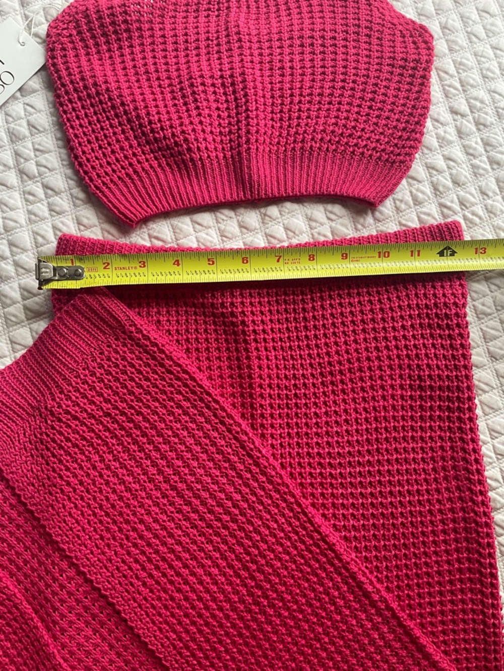 Torn by Ronny Kobo Fuchsia Knit Maxi two piece - Picture 3 of 4